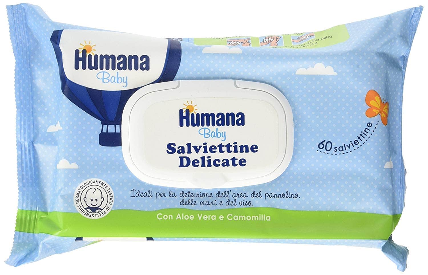 Salviettine Delicate - Humana
