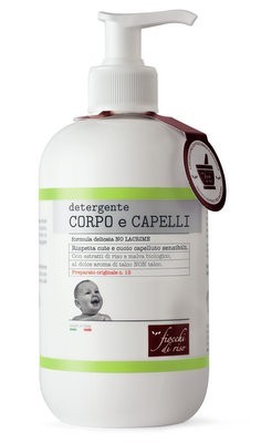 Detergente Corpo e Capelli Talco Fiocchi di Riso