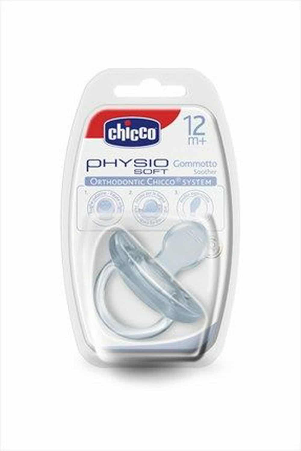 Ciuccio Gommotto Physio Soft
Silicone 12+m