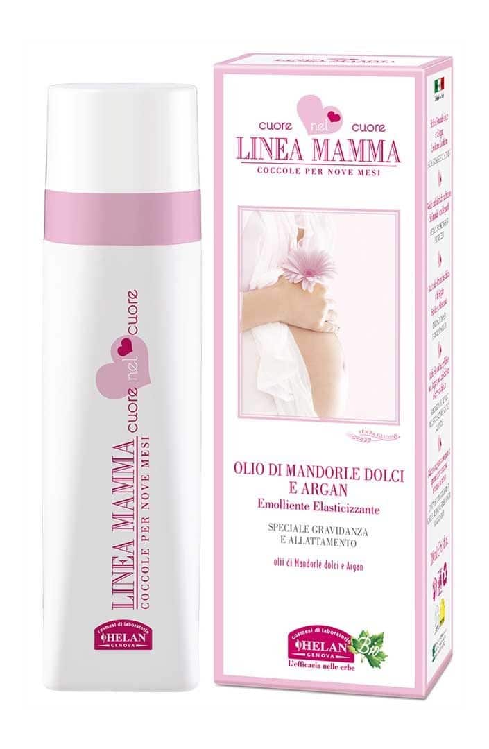 Olio di Mandorle Dolci e Argan Linea Mamma