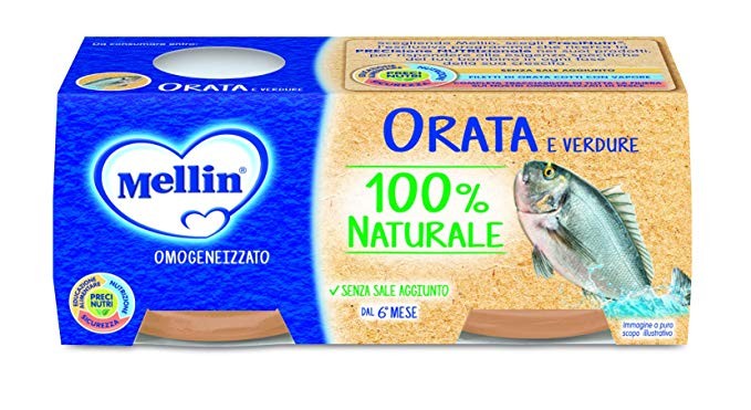 Omogeneizzato Orata e Verdure