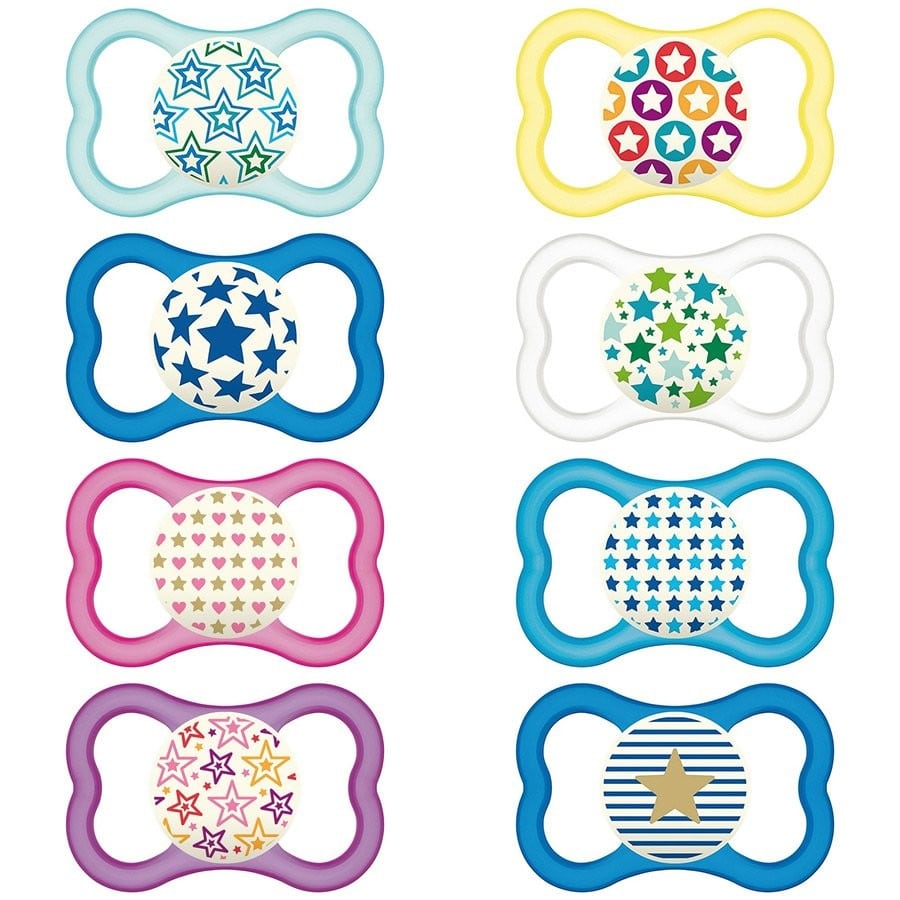 Ciuccio Air Night 
Silicone 6+m