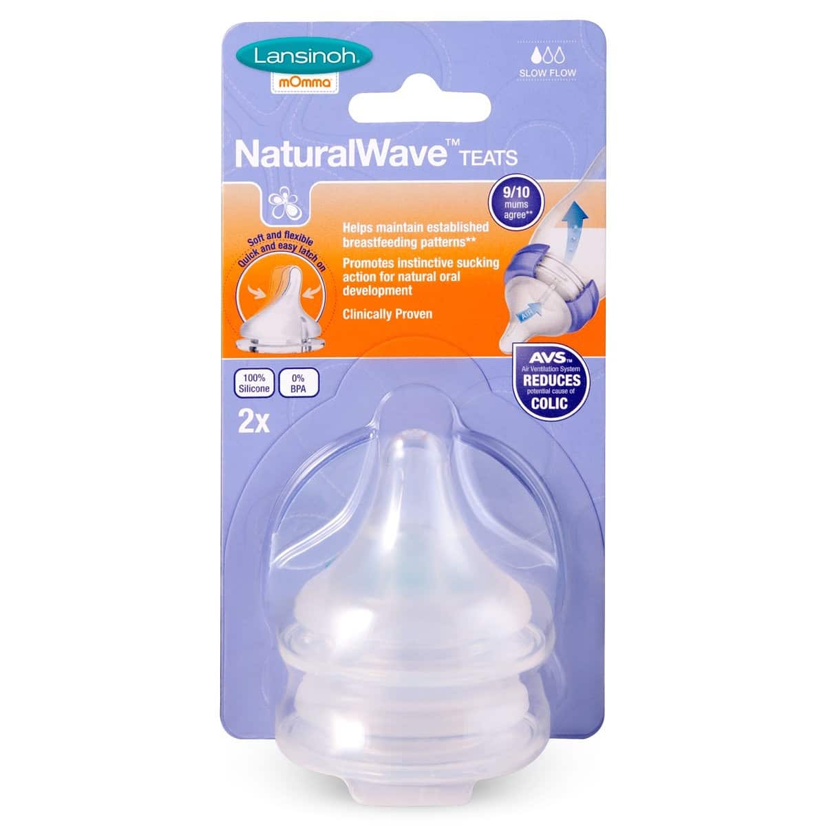 Tettarelle NaturalWave Flusso Lento