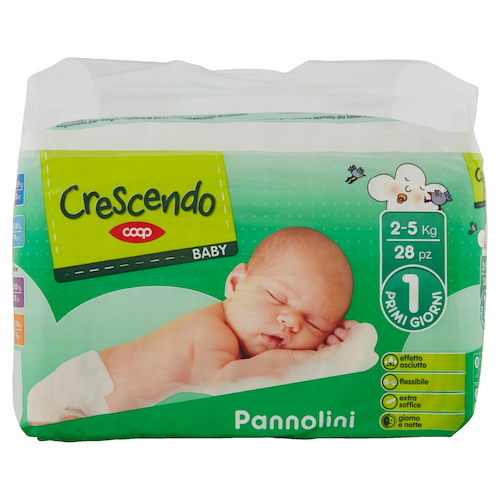 Pannolini Crescendo Coop 1 Primi Giorni