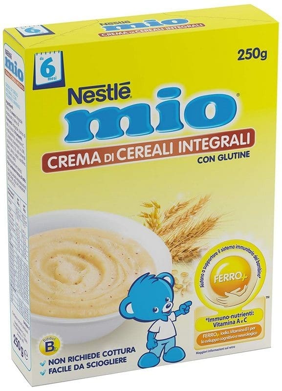 Crema Cereali Integrali Mio_