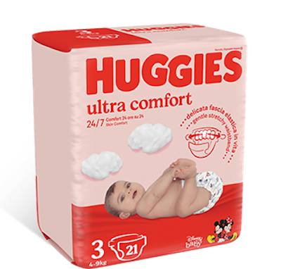 Pannolini Ultra Comfort taglia 3 - Huggies