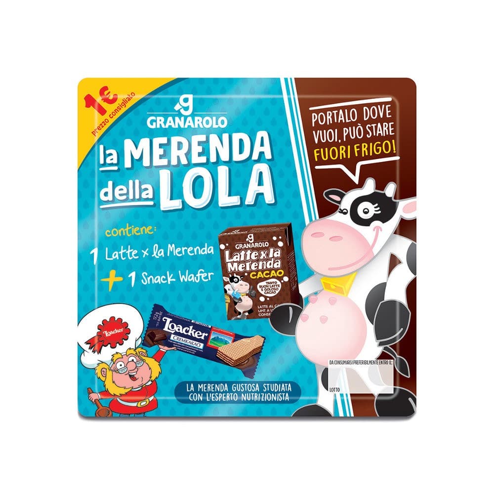 La Merenda della Lola – Latte + Wafer