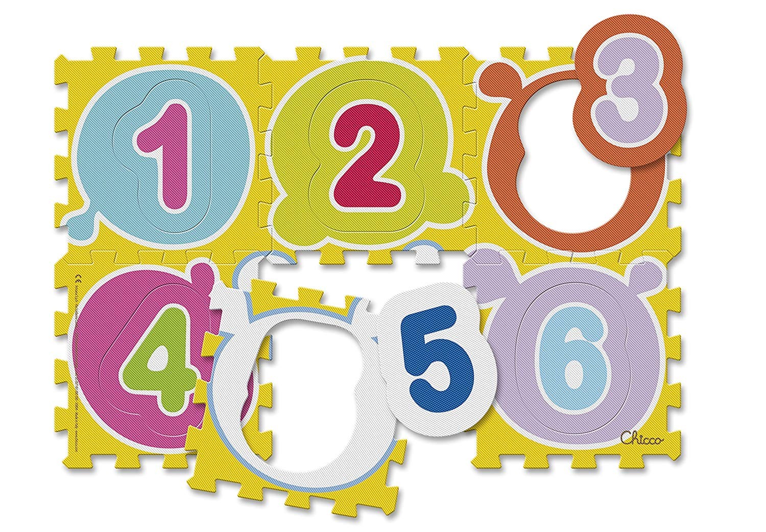 Tappeto Puzzle Numeri