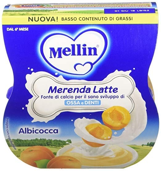 Merenda Latte Albicocca