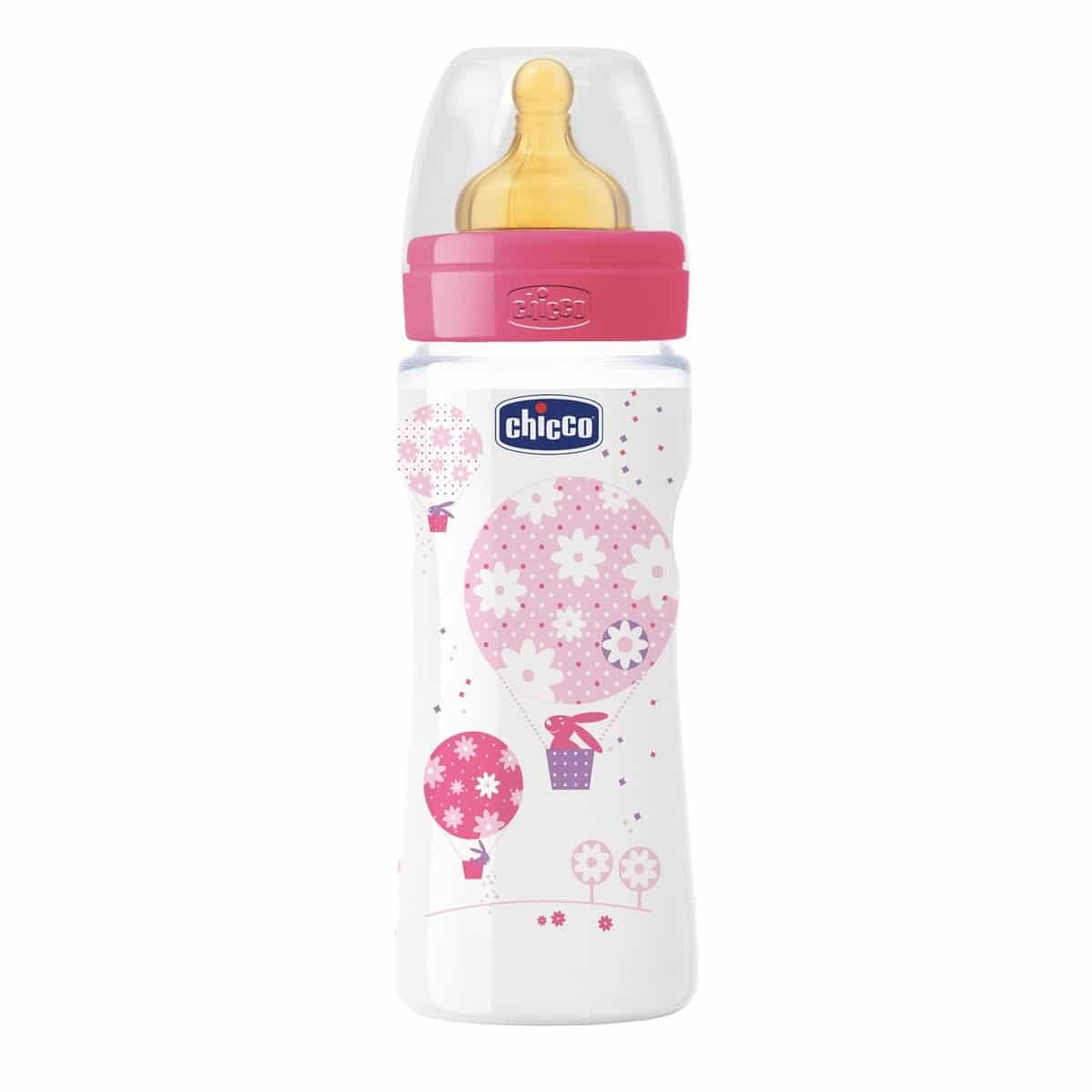 Biberon Benessere Caucciù 330 ml