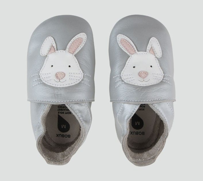 Soft Sole Rabbit Silver