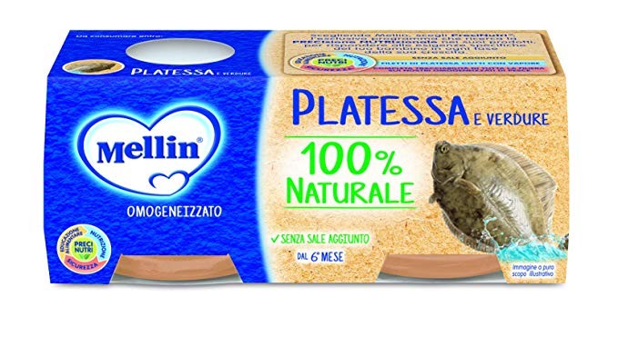 Omogeneizzato Platessa e Verdure