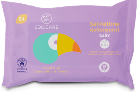 Salviettine Detergenti Edu.Care Baby