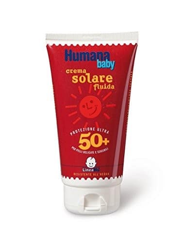 Crema Solare Fluida Protezione SPF 50+ per Pelli Delicate e Sensibili