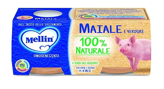 Omogeneizzato Maiale con Verdure