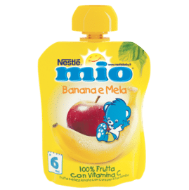 Mio - Merenda da spremere Frutta Banana e Mela