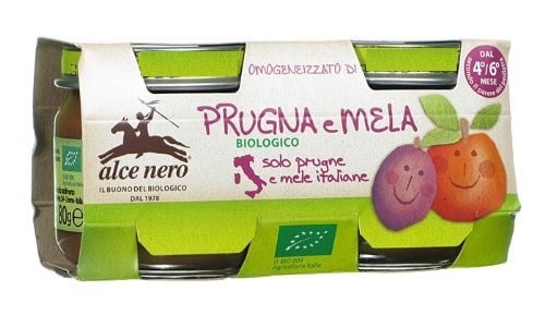 Omogeneizzato di Prugna e Mela