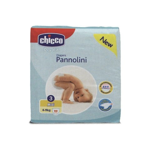 Pannolini Dry Fit Taglia Midi (4-9 kg)