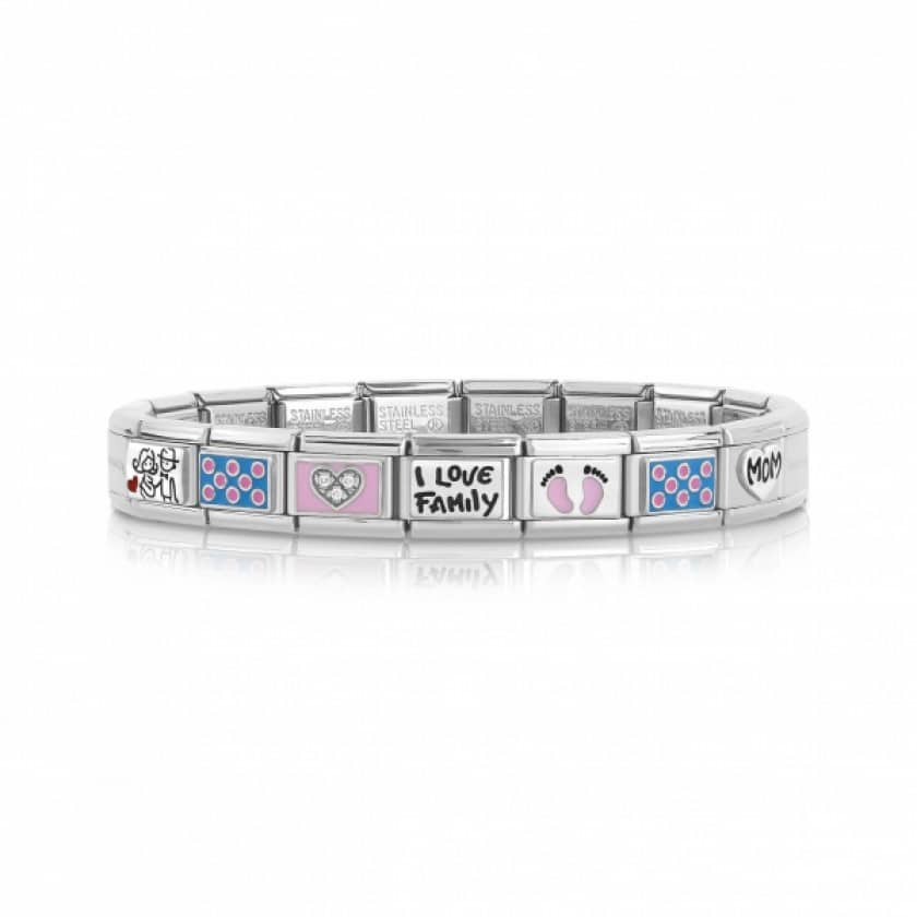 Bracciale Composable Classic I Love Family