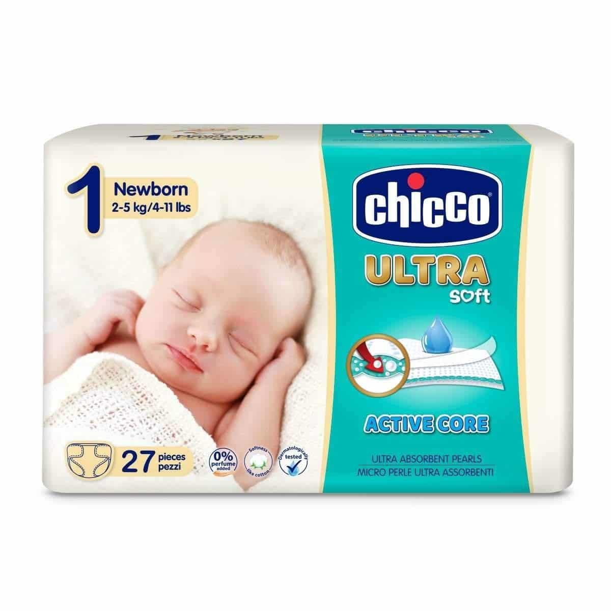 Pannolini Ultra Soft Taglia 1 Newborn (2-5 kg)