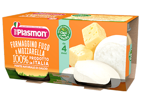 Omogeneizzato Formaggino Fuso e Mozzarella