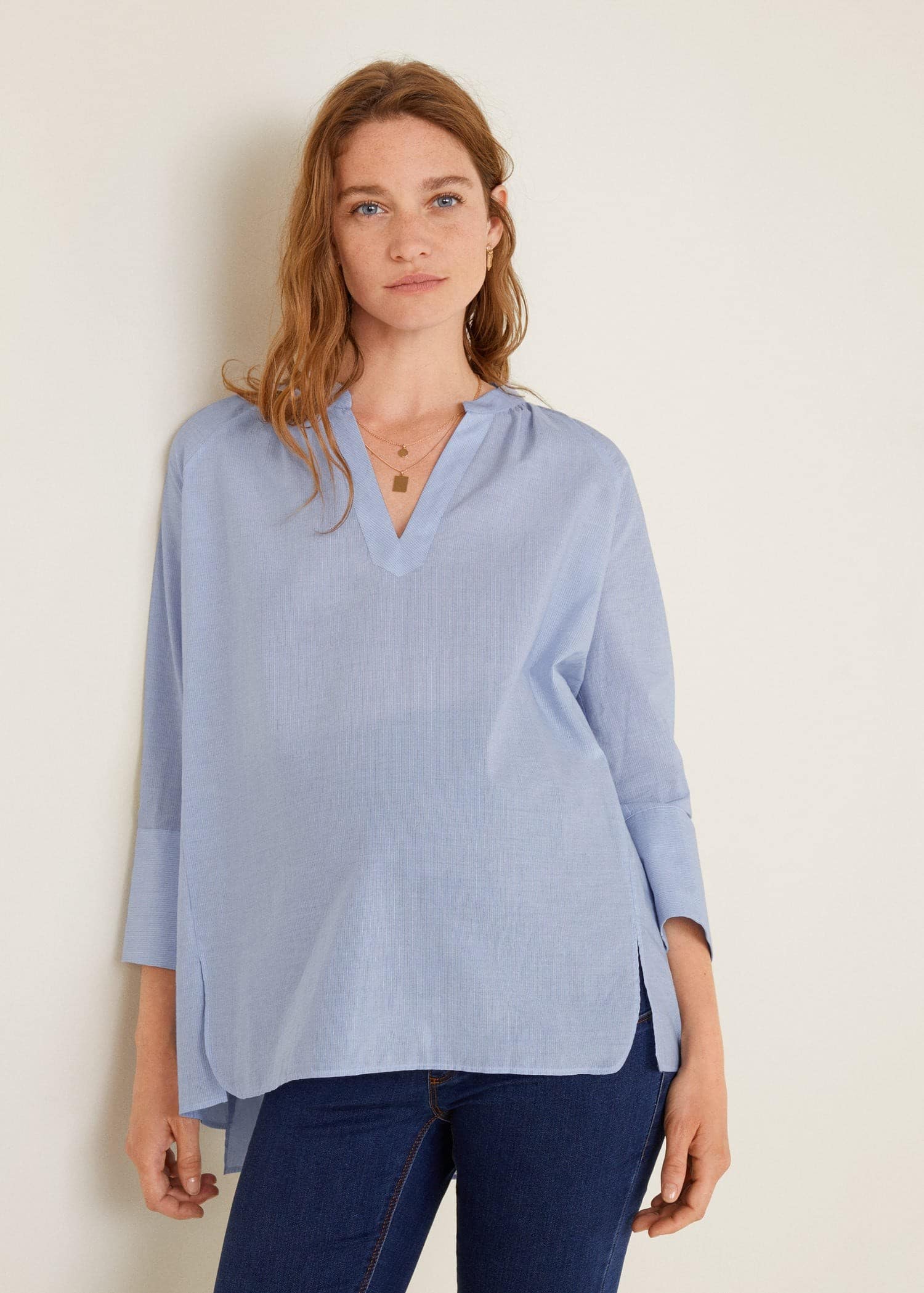 Blusa Oversize Righe