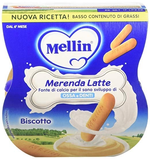 Merenda Latte al Biscotto