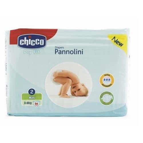 Pannolini Dry Fit Taglia Mini 2 (3-6 kg)